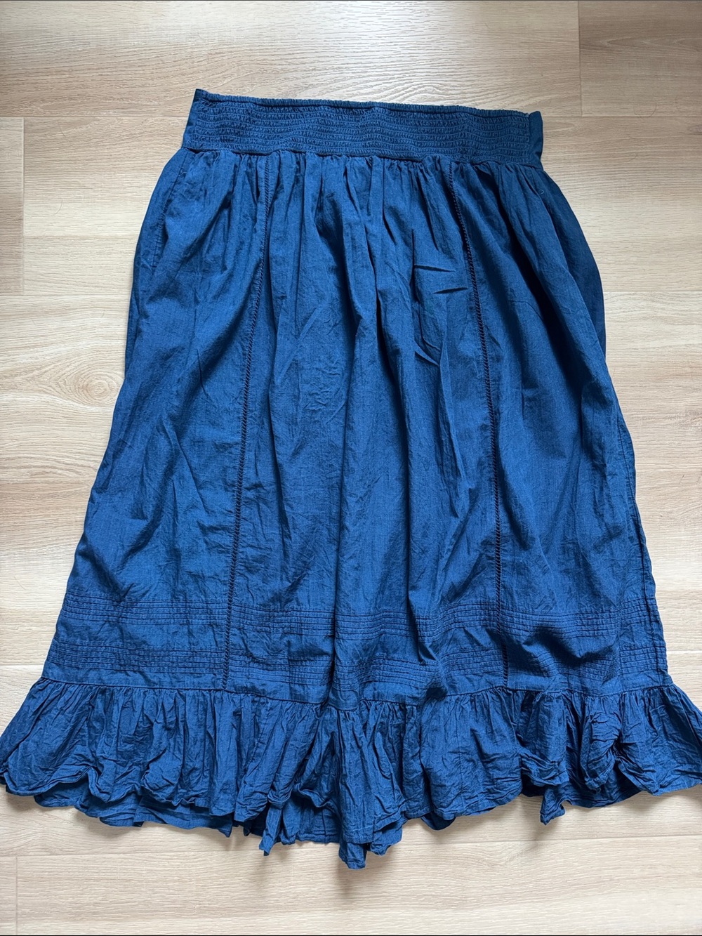 AE - High Waist Ruffle Maxi Skirt - Picture 8 of 15